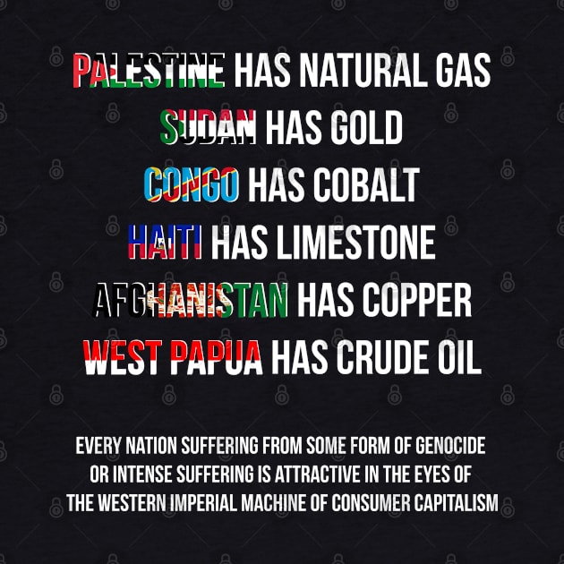 Imperial Capitalism Mining Genocide by iconicole